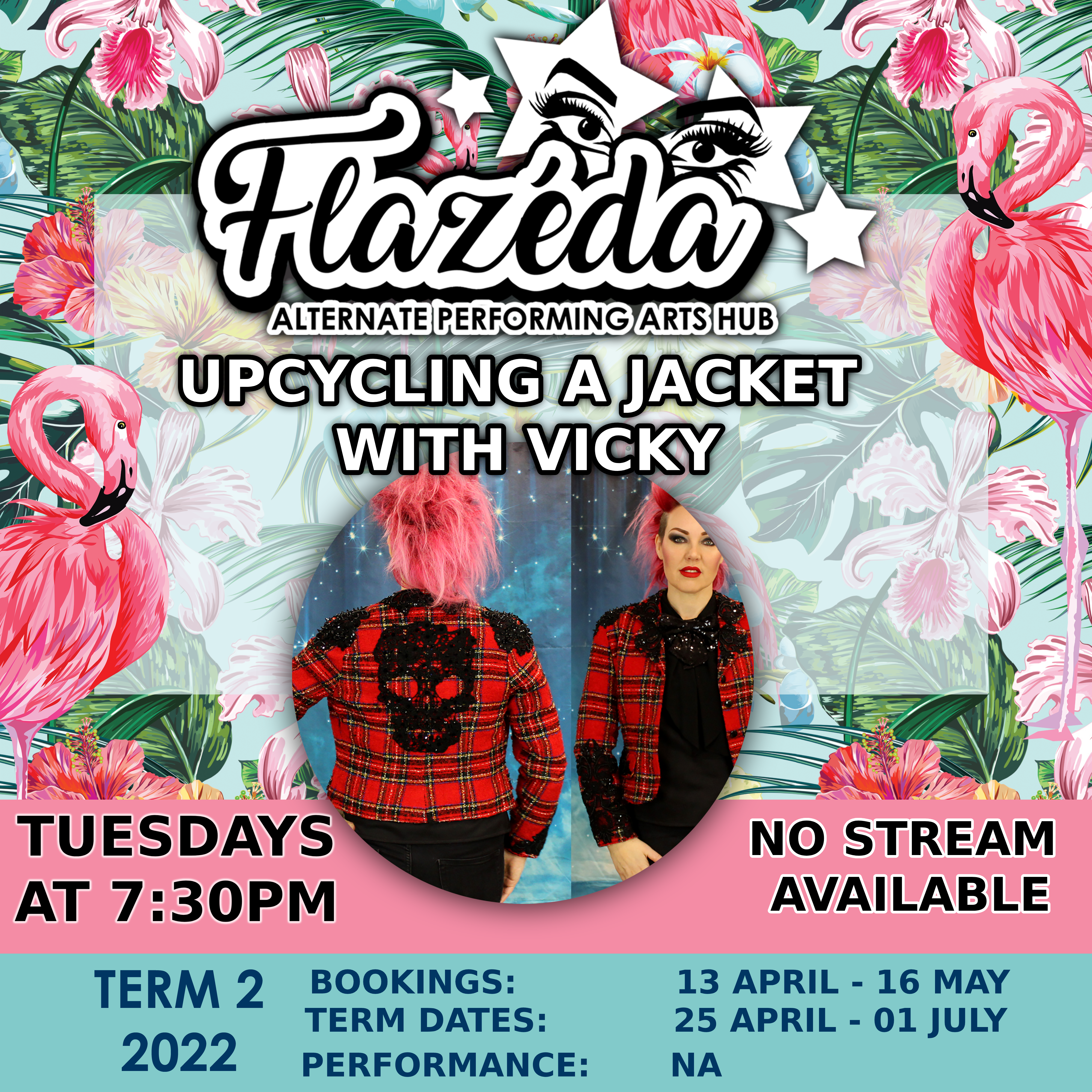 Upcycling a Jacket with Vicky from Rockstars and Royalty
